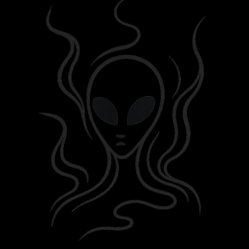 Image representing Alien Shaped Head