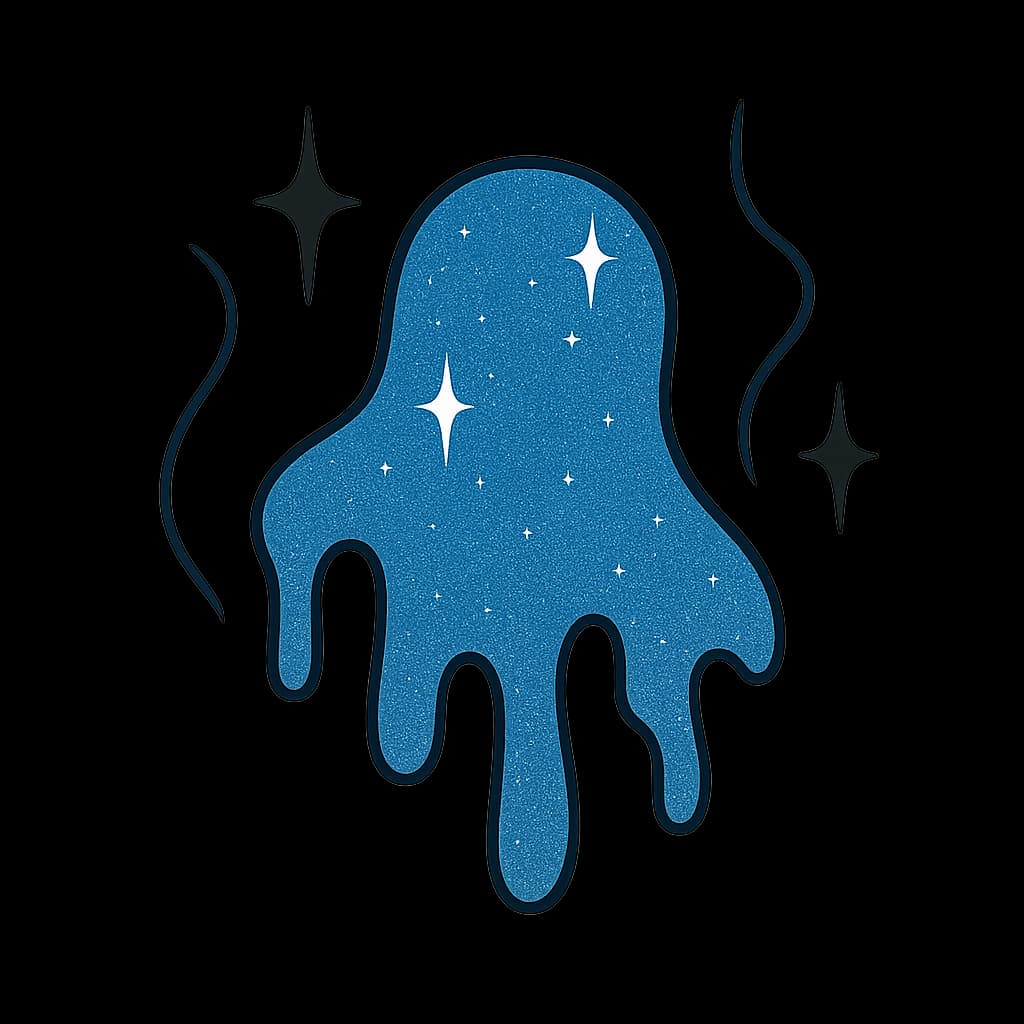 Image representing Blue Sparkly Slime