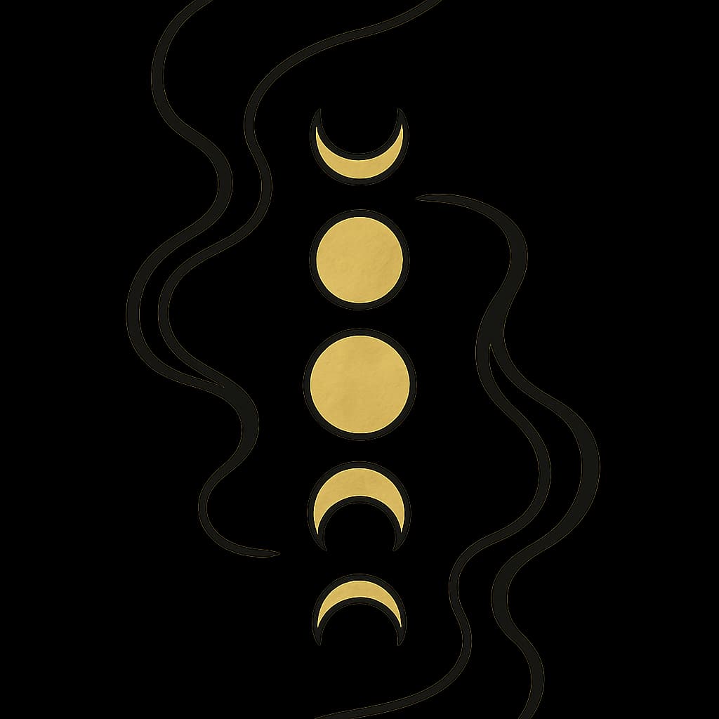 Image representing Brass Discs Resembling Moon Phases