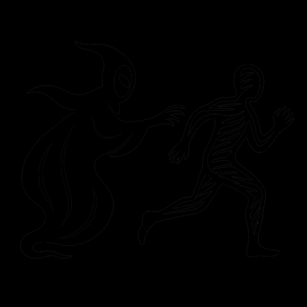 Image representing Chasing Figure in Costume