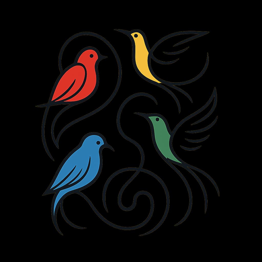 Image representing Colorful Exotic Birds