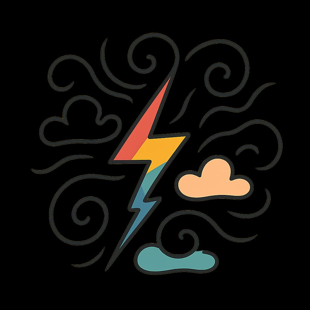 Image representing Colorful Lightning