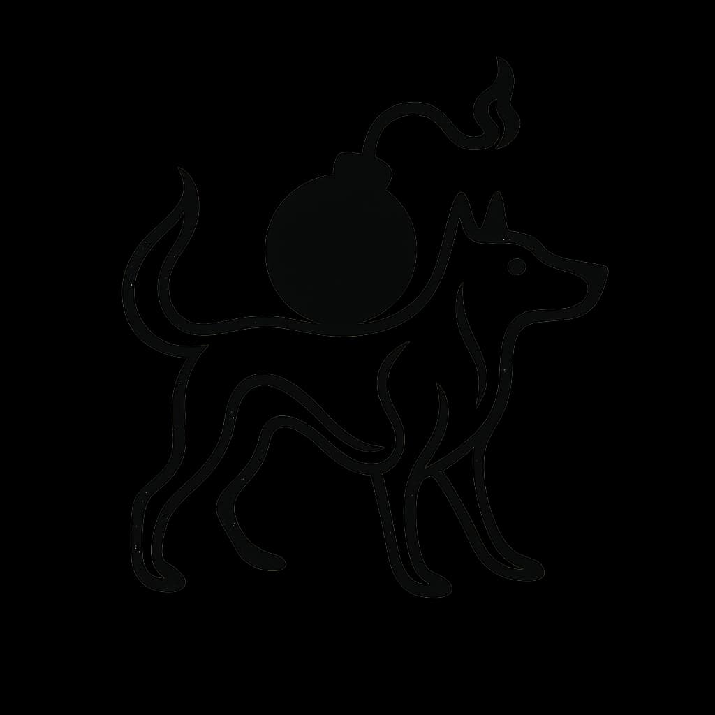 Image representing Dog with a Bomb