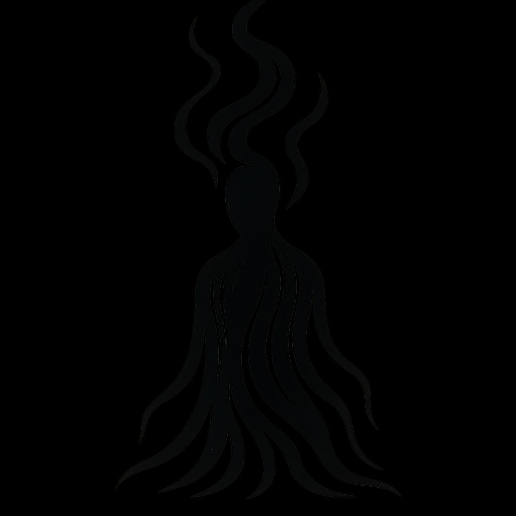 Image representing Faceless Black Smoke Figure