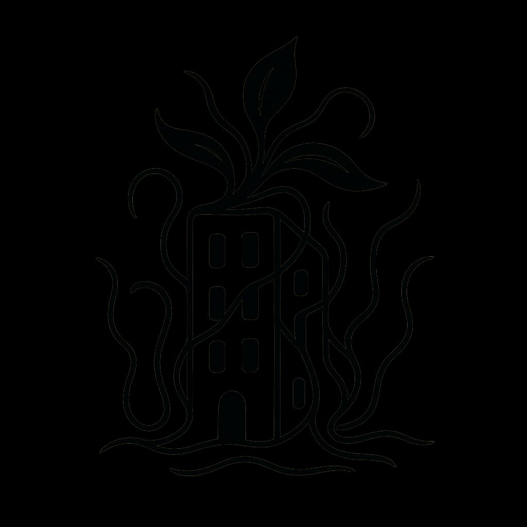 Image representing Overgrown Building