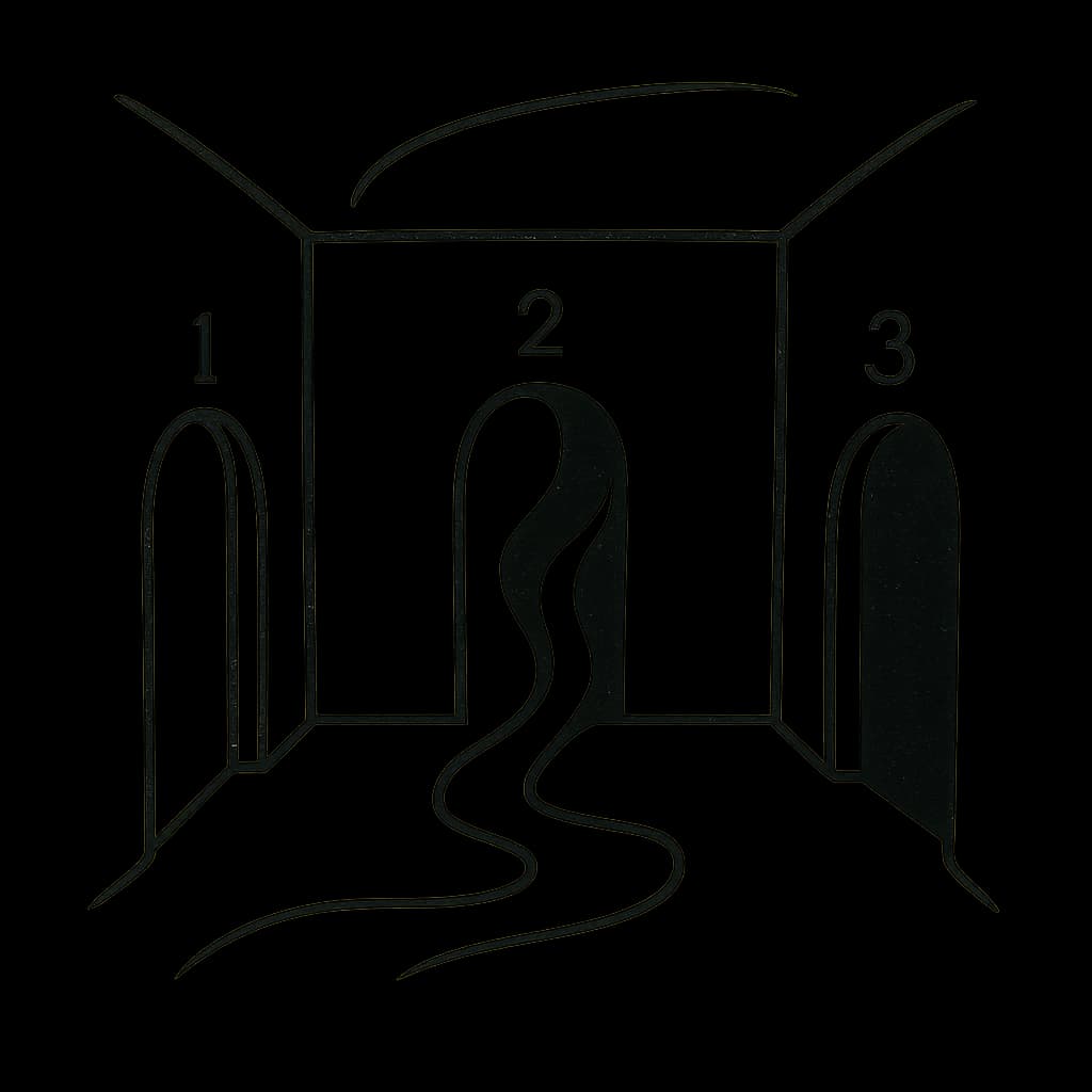 Image representing Room with Numbered Doors